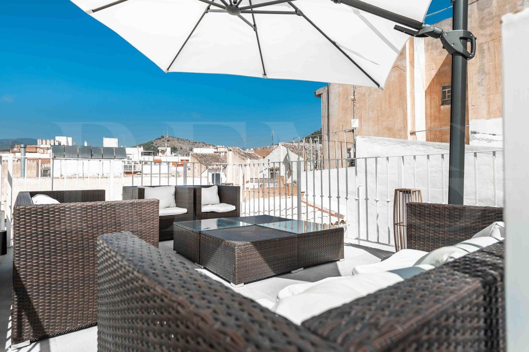 Penthouse & Private Rooftop In The Heart Of Malaga By Rems Экстерьер фото